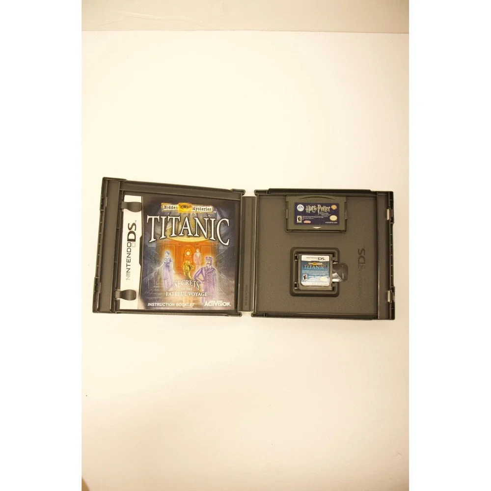 Hidden Mysteries Titanic Secrets of the Fateful Voyage NintendoDS & Harry Potter